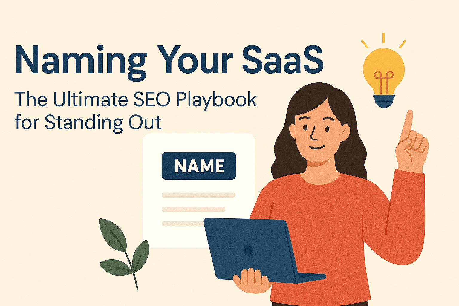 Naming Your SaaS: The Ultimate SEO Playbook for Standing Out